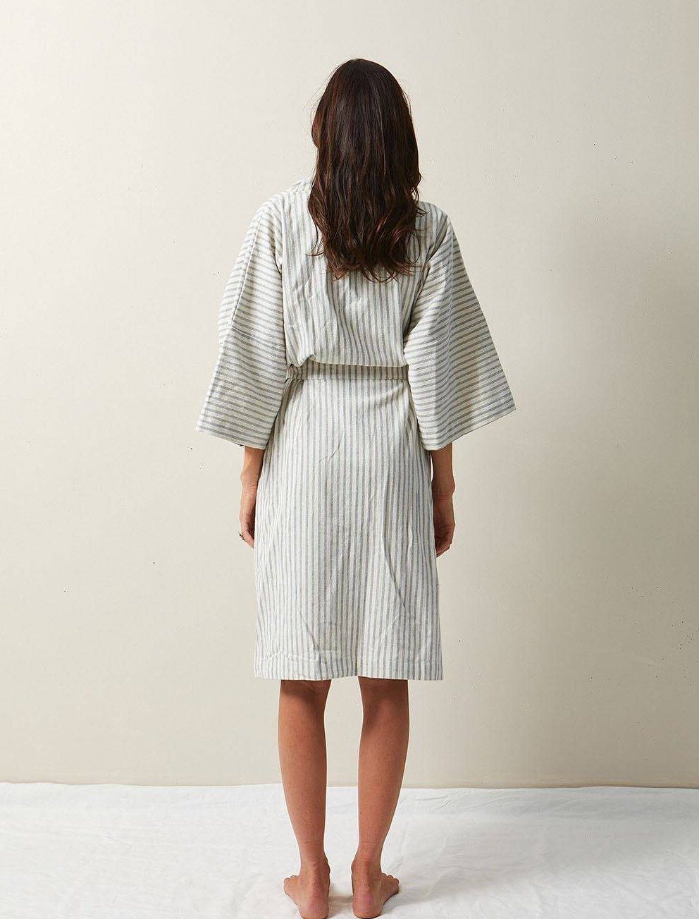 Upcycled Denim Kimono - Consciously