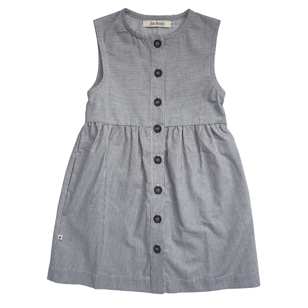 Jo Dress (Engineer Stripe)