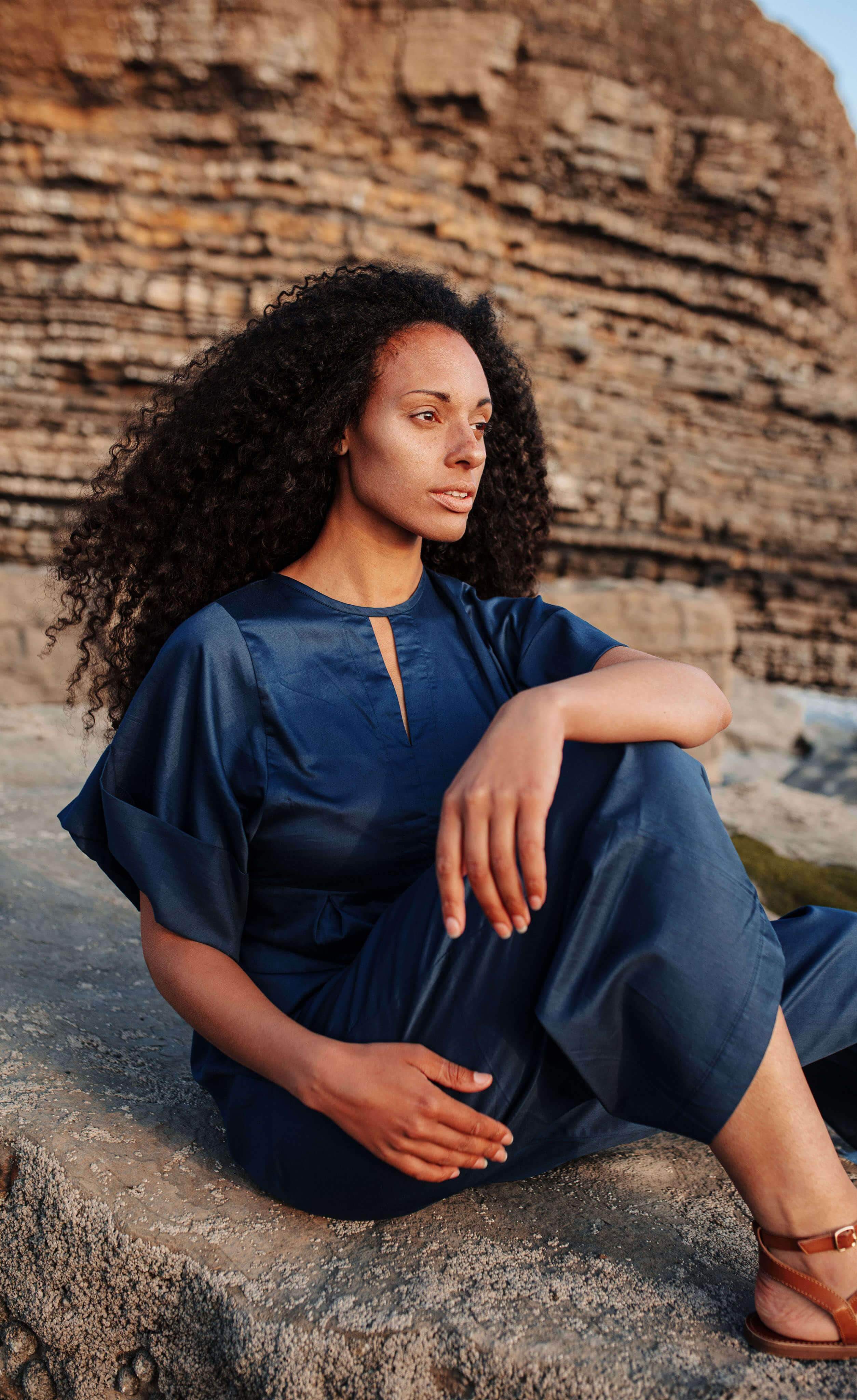 Silene Kimono Jumpsuit - Consciously