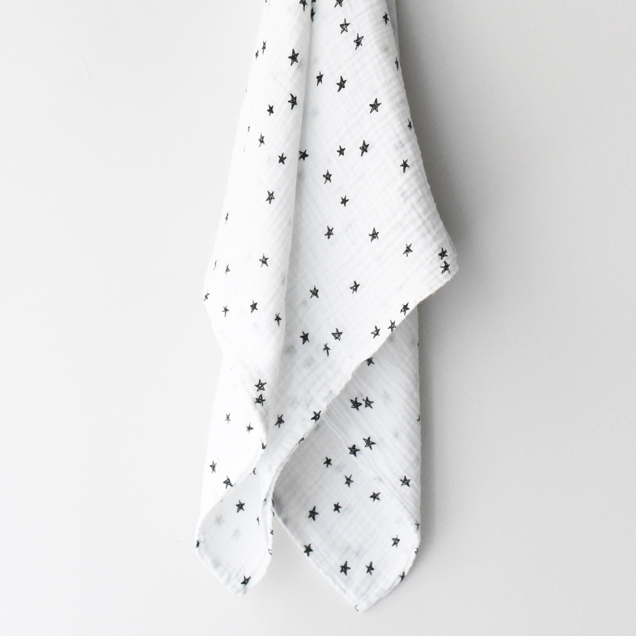 Organic Muslin Swaddle (Stars)