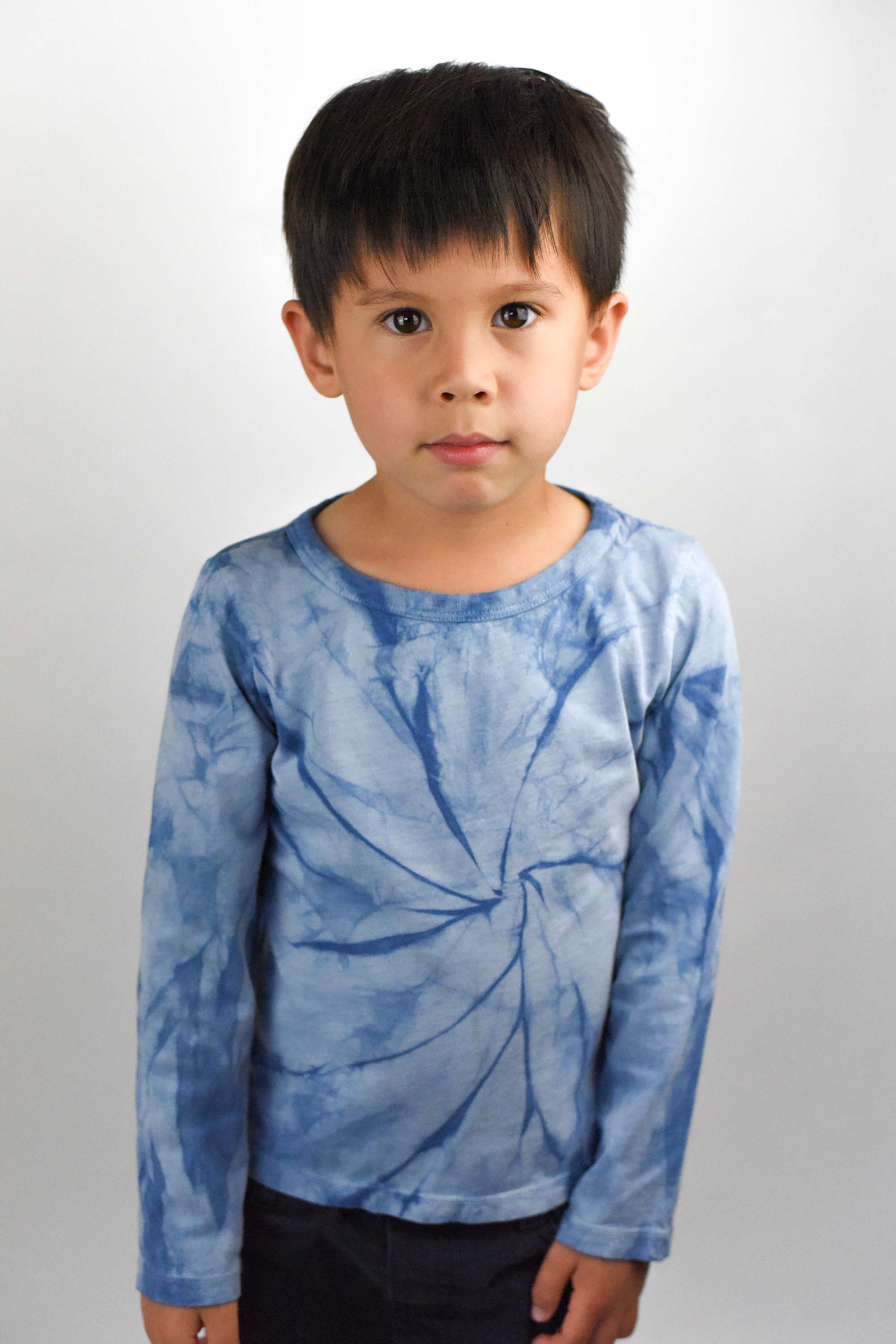 Indigo Swirl Long Sleeve
