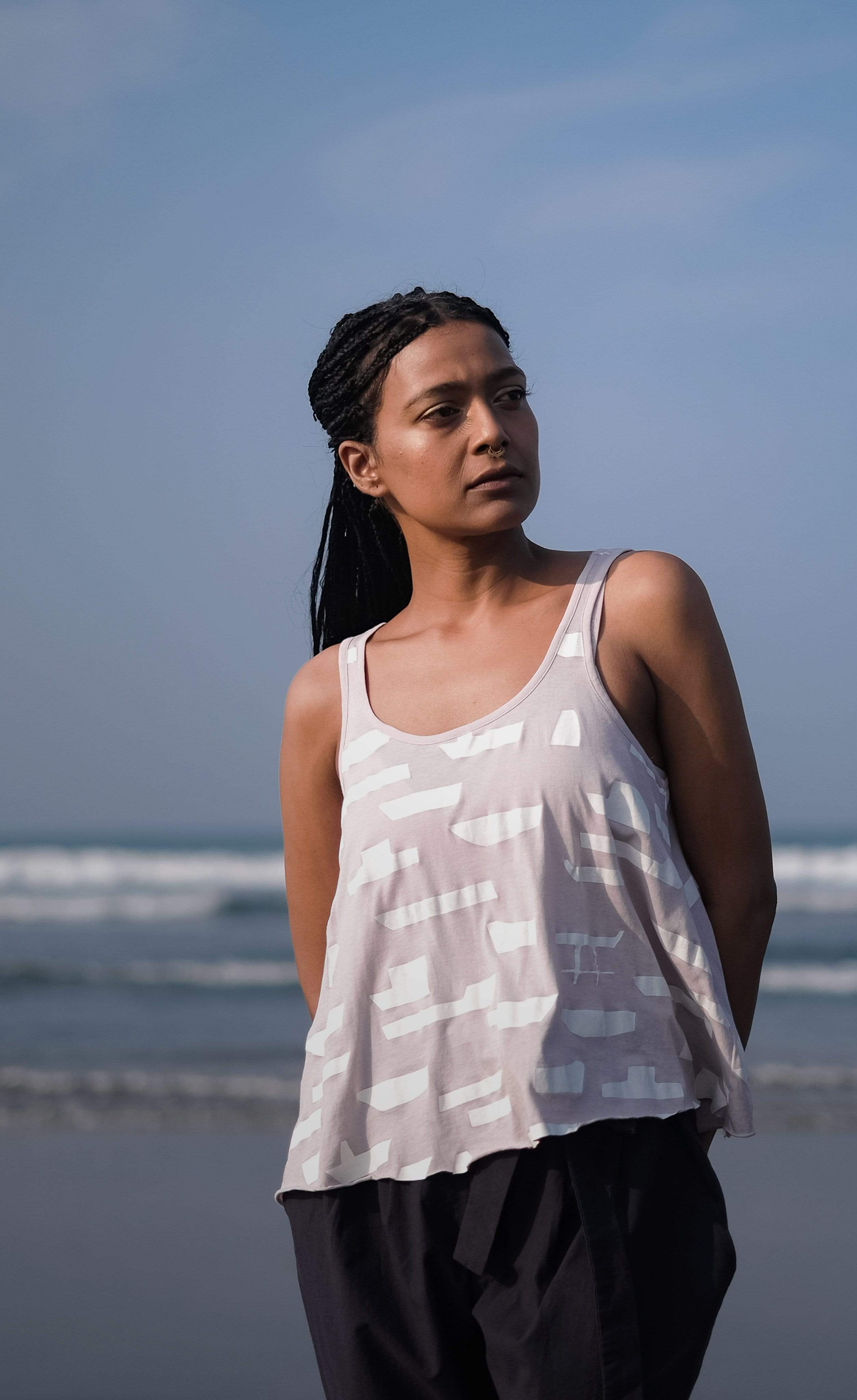 Bastora Flared Tanktop - Consciously