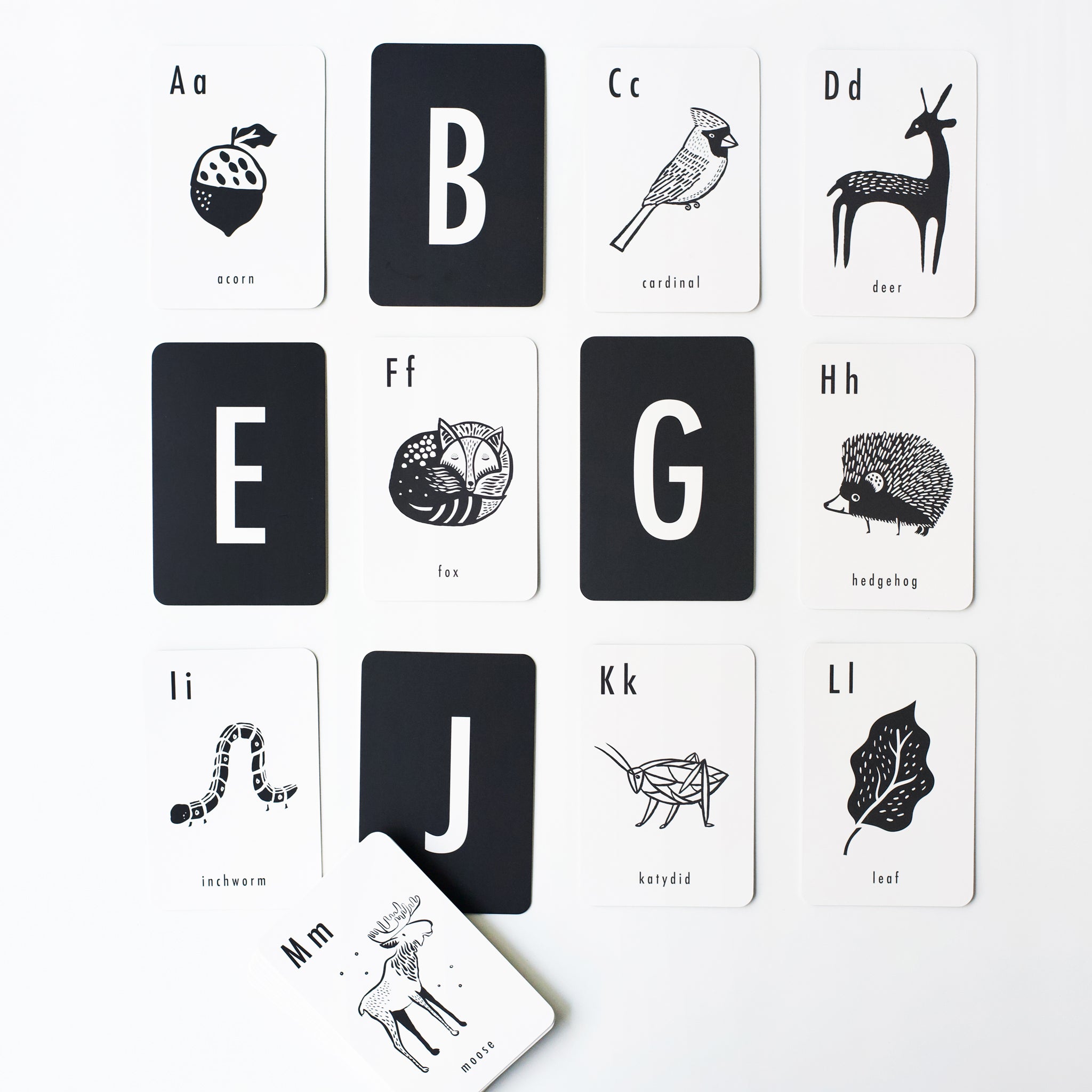 Alphabet Cards (Woodland)